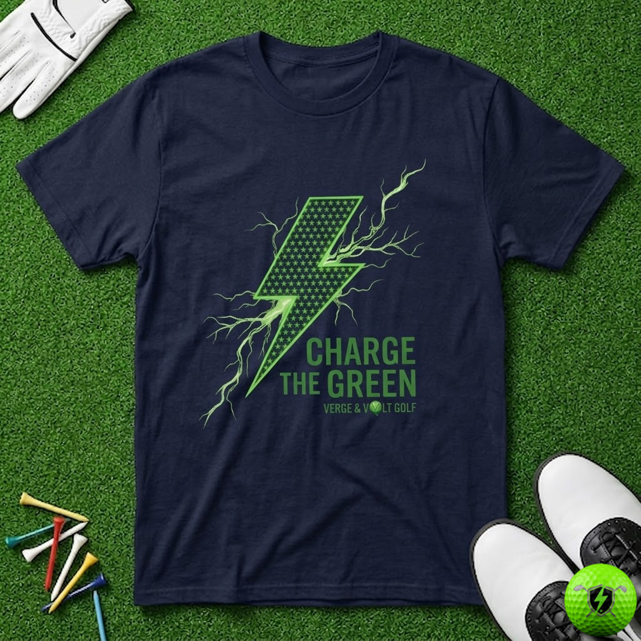 Charge the Green Live Wire T-Shirt