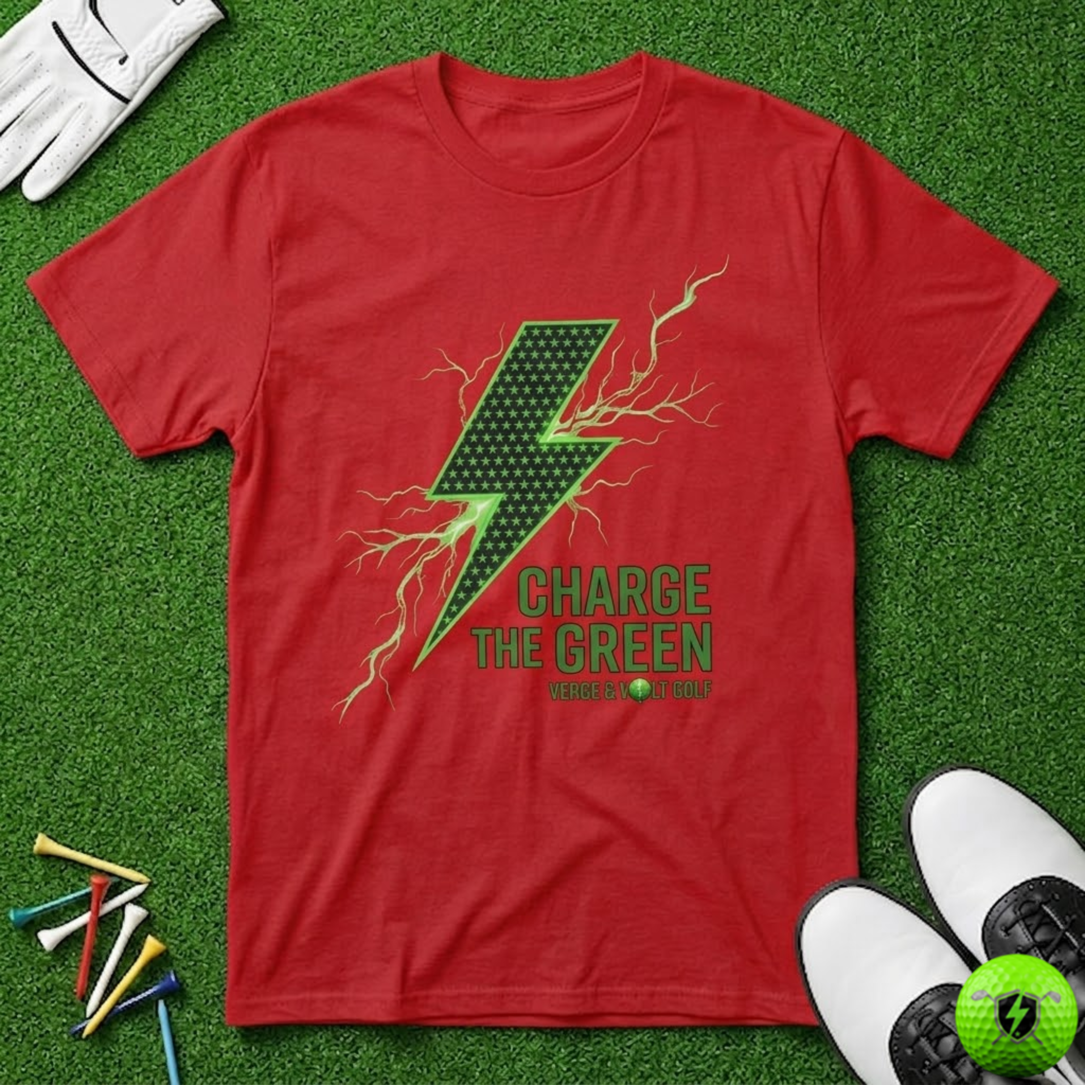 Charge the Green Live Wire T-Shirt