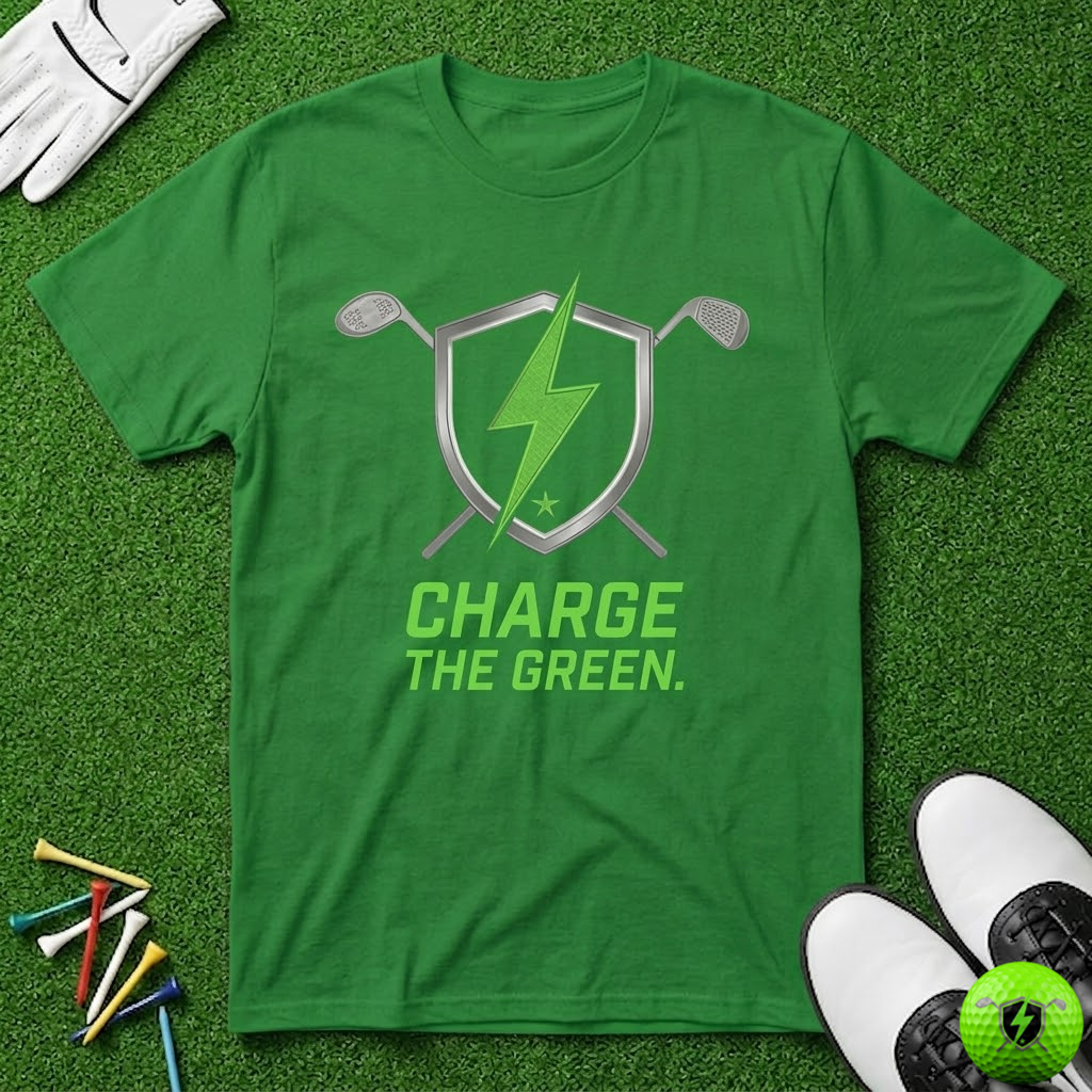 Charge the Green Primary Current T-Shirt