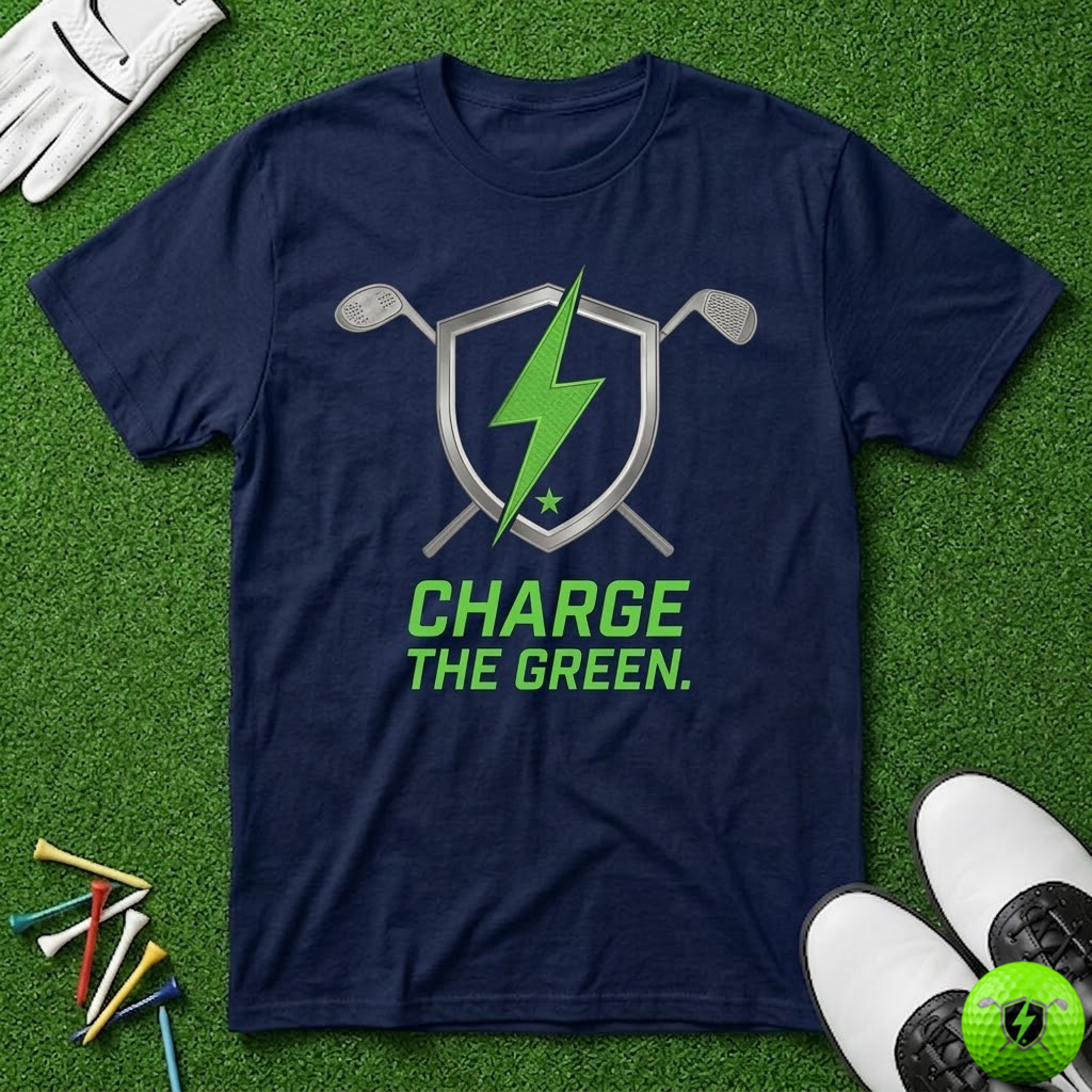 Charge the Green Primary Current T-Shirt