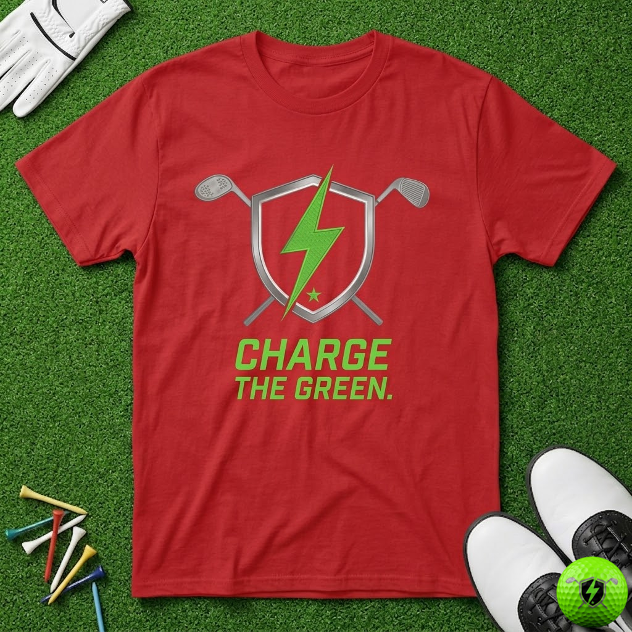 Charge the Green Primary Current T-Shirt