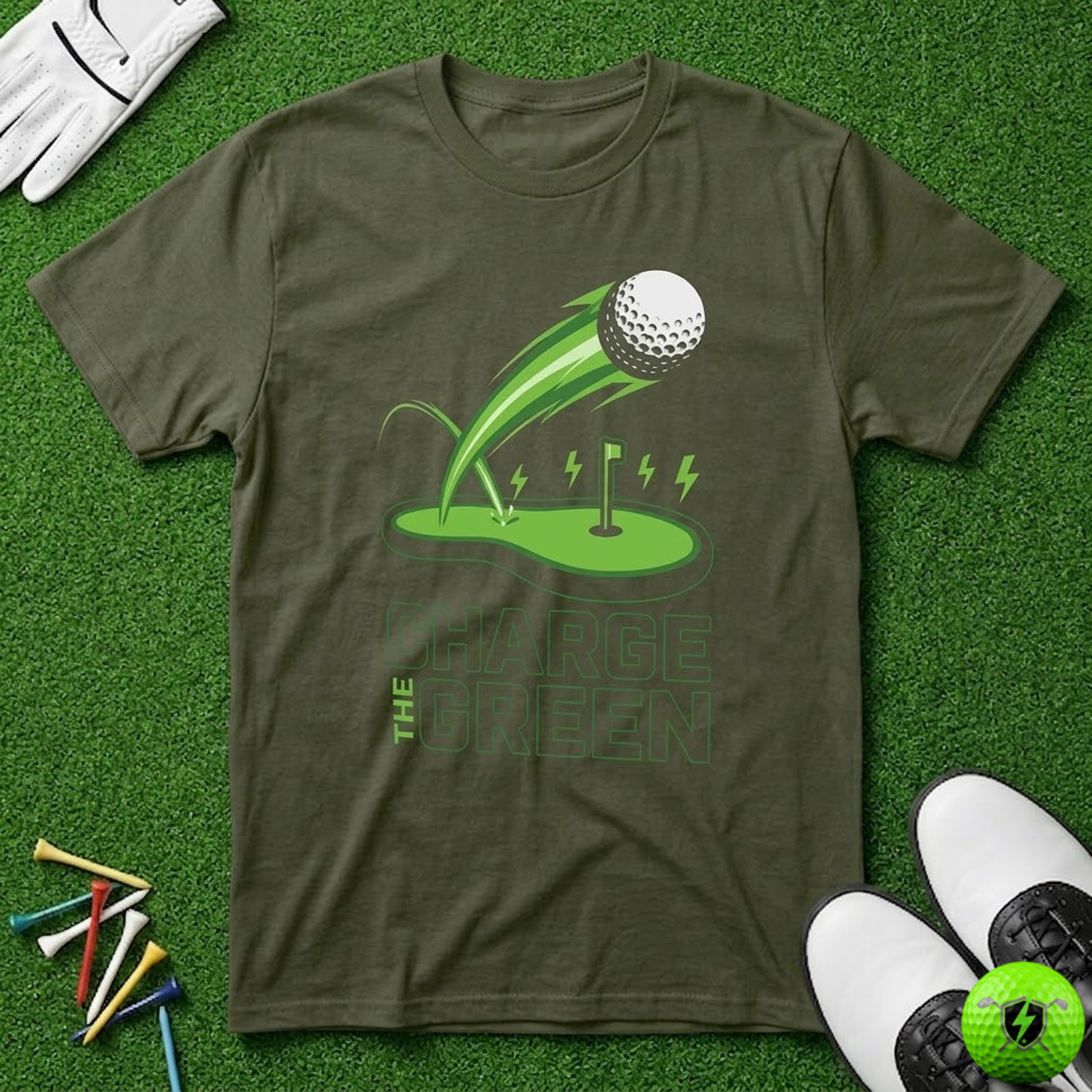 Charge the Green Seize the Surge T-Shirt