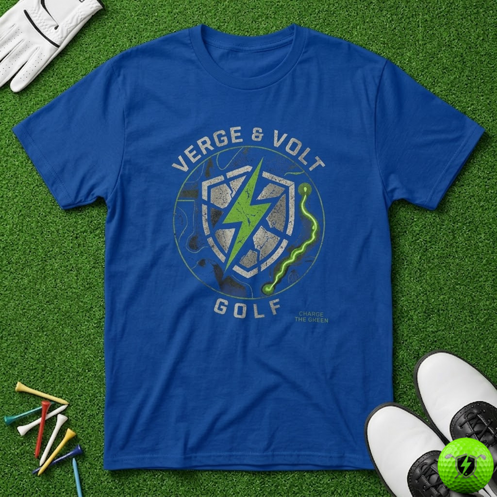 Charge the Green Tactical Crest T-Shirt