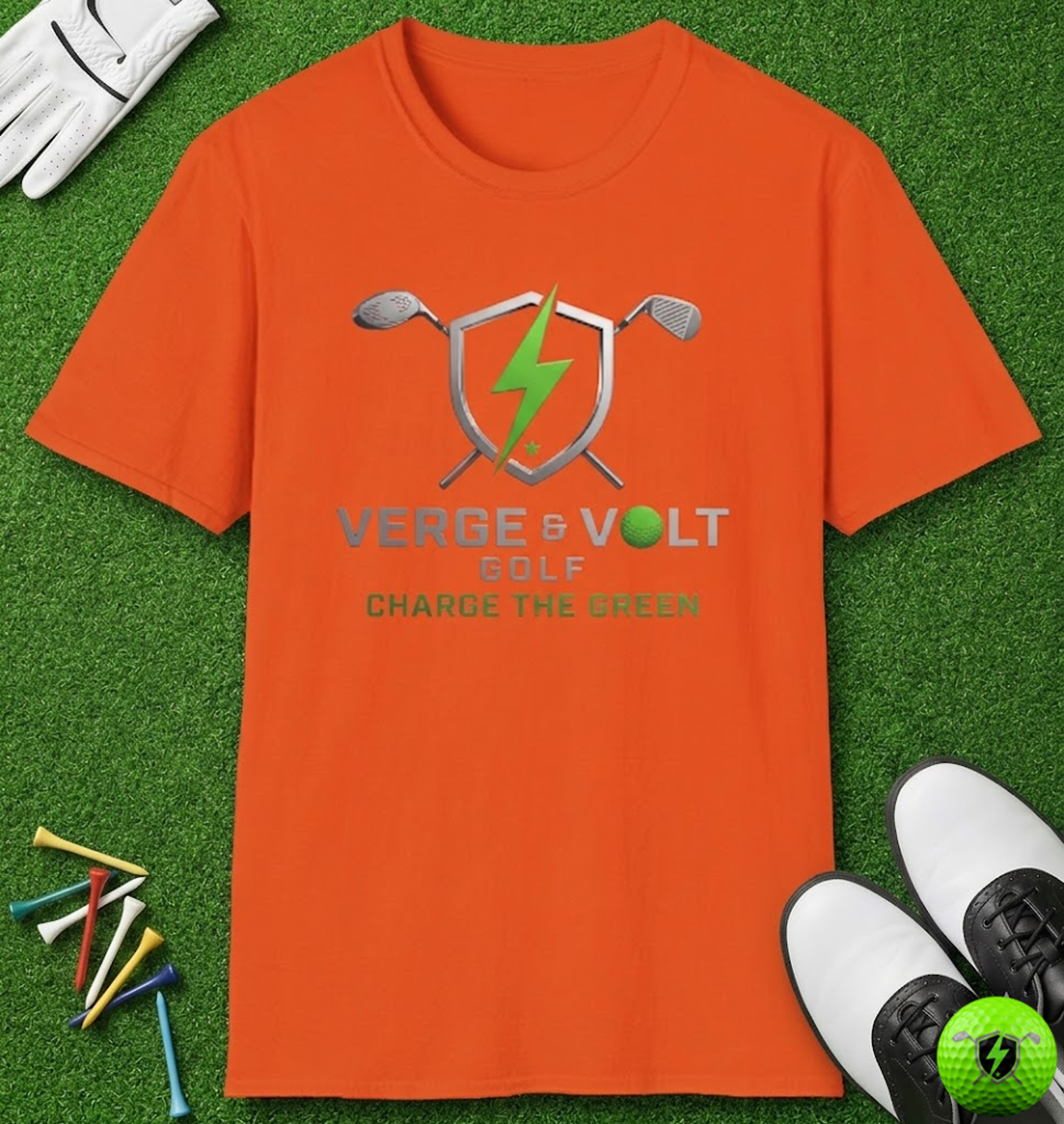 Charge the Green V&V Shield T-Shirt