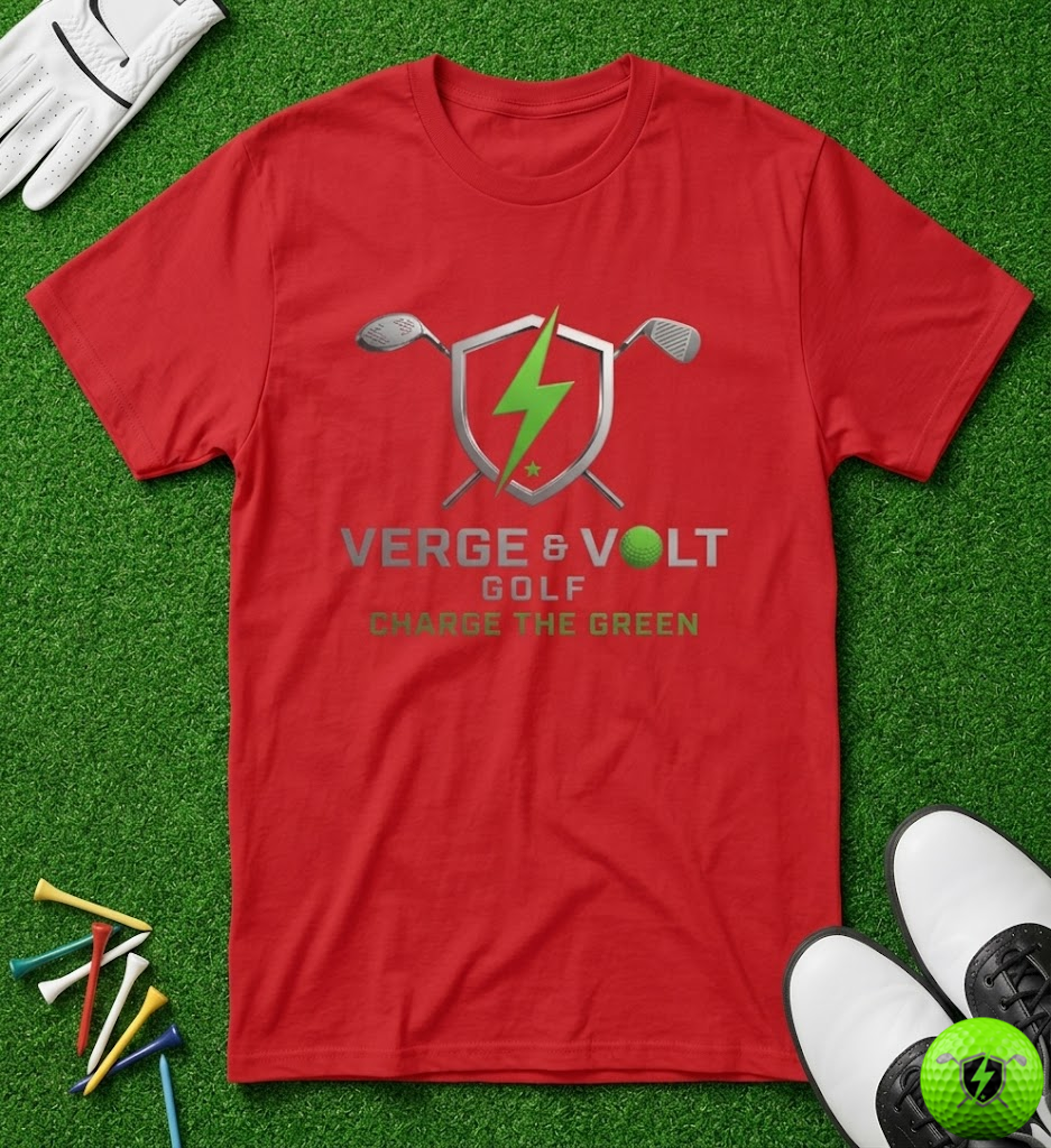 Charge the Green V&V Shield T-Shirt