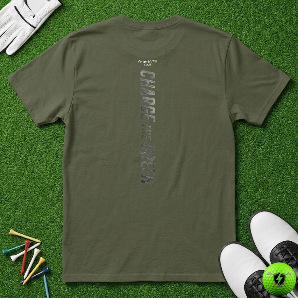 Charge the Green Vertical T-Shirt