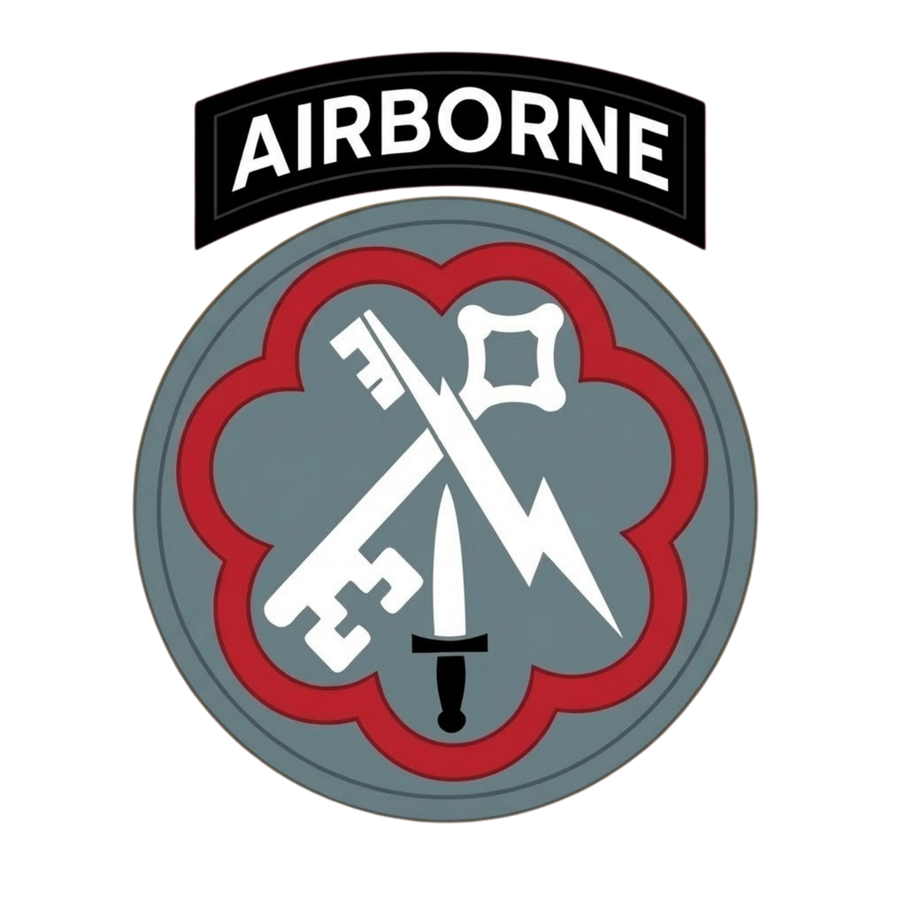 F Co. 51st Infantry (LRS) Unit Patch Softstyle T-Shirt