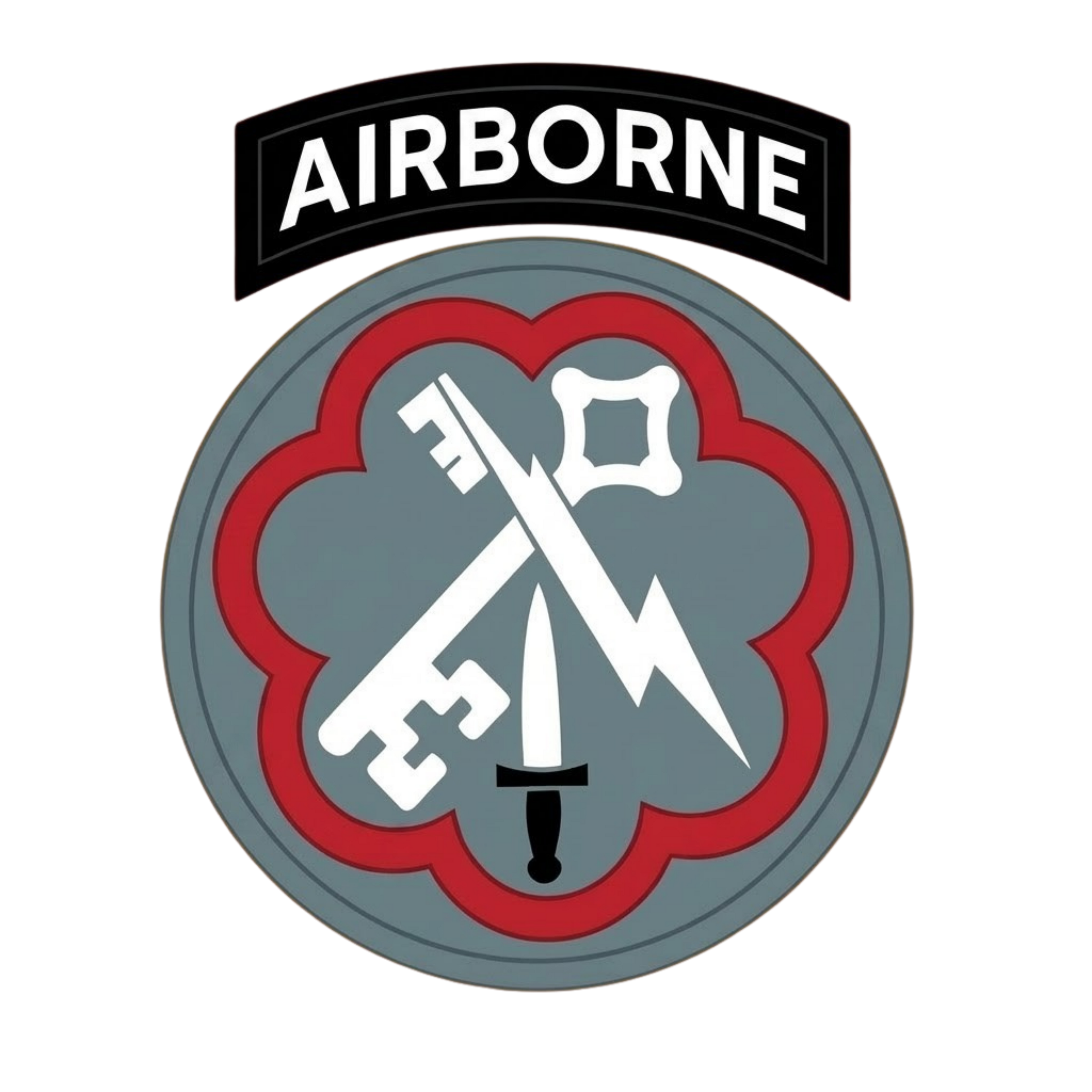 F Co. 51st Infantry (LRS) Unit Patch Softstyle T-Shirt