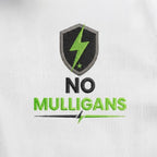 'NO MULLIGANS' Shield+ Embroidered Performance Golf Polo (Sport-Tech Unisex)