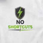 'NO SHORTCUTS' Shield+ Embroidered Performance Golf Polo (Sport-Tech Unisex)