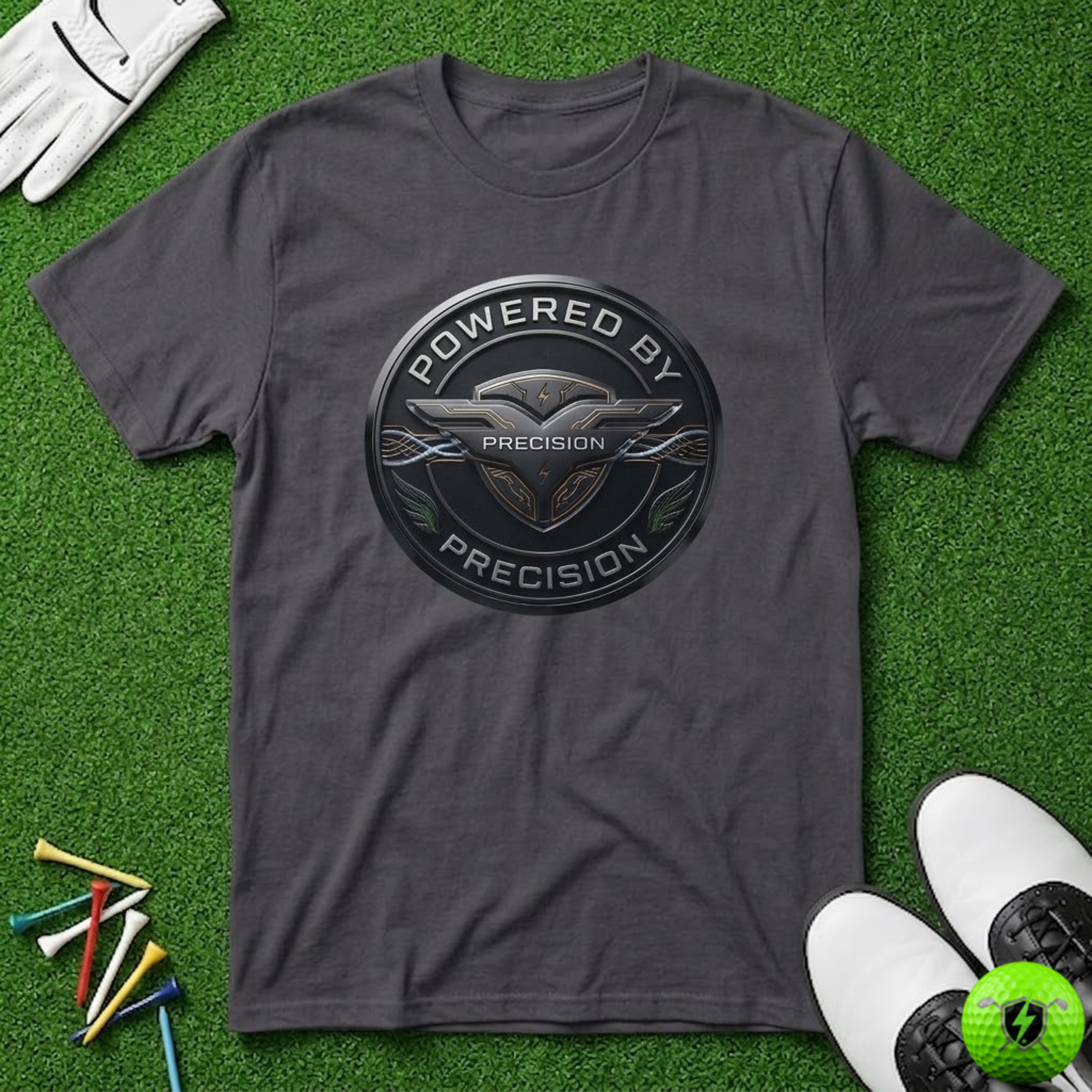 Powered By Precision T-Shirt
