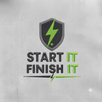 'START IT FINISH IT' Shield+ Embroidered Performance Golf Polo (Sport-Tech Unisex)