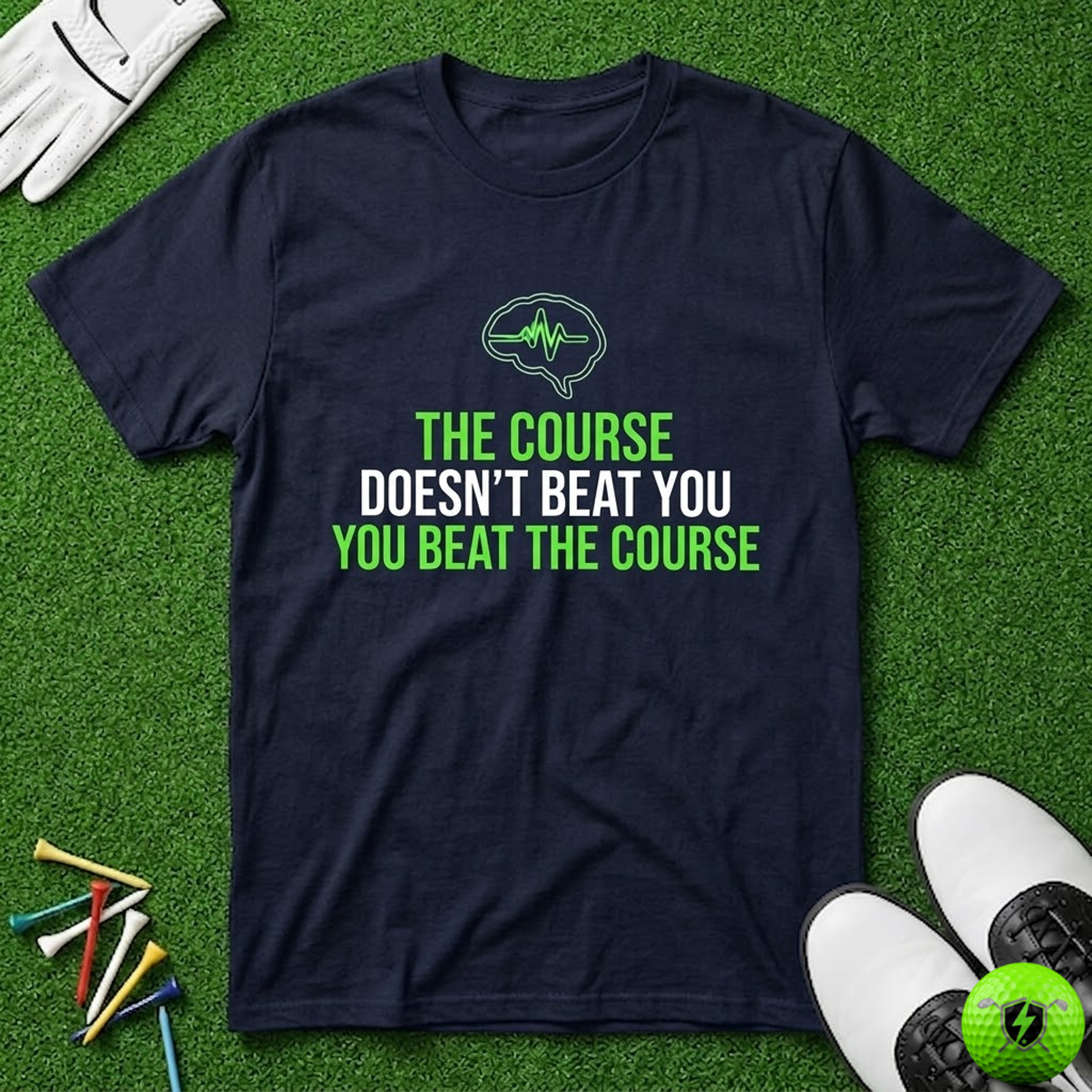 The Course Doesn't Beat You T-Shirt