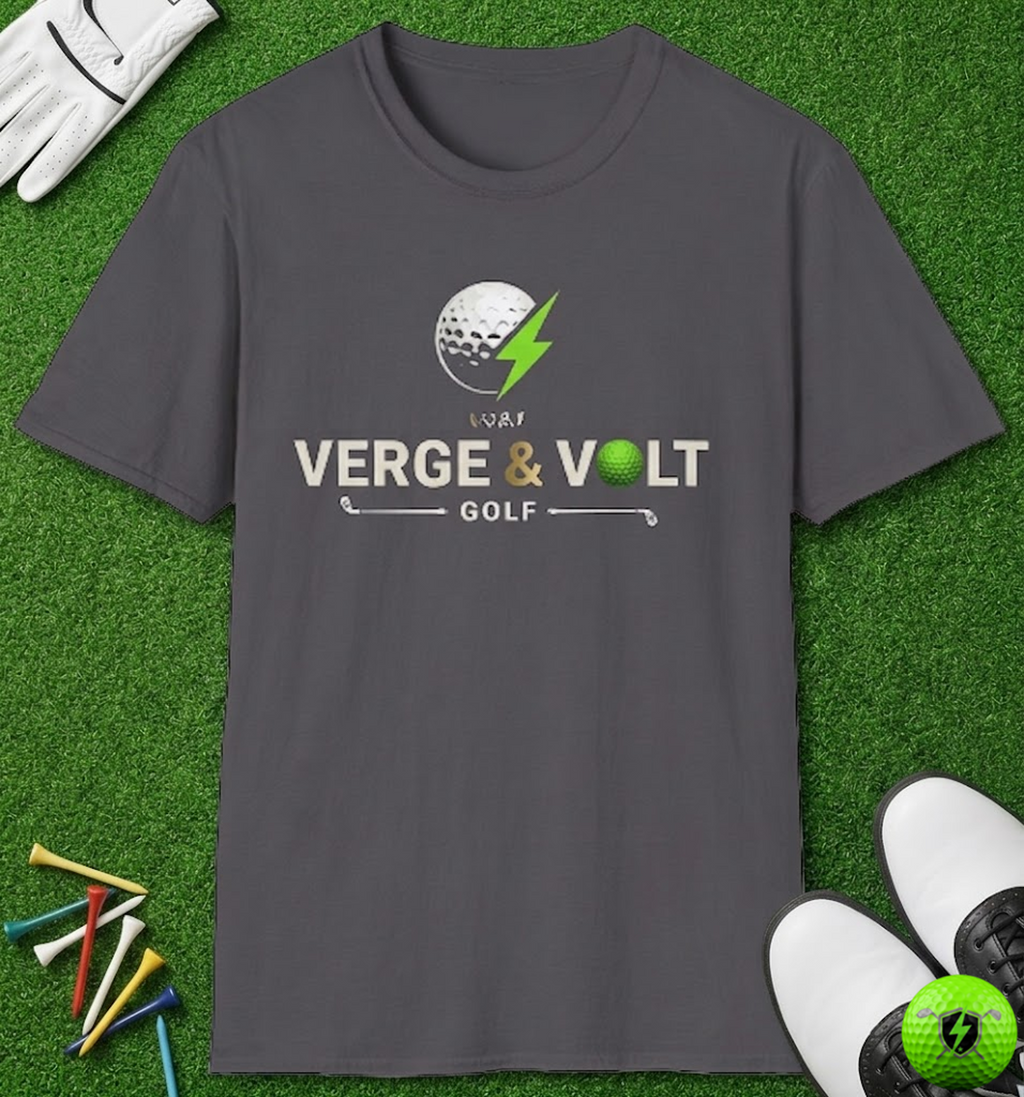 Charge the Green V & V Golf Clubs T-Shirt