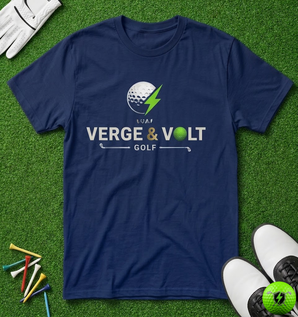 Charge the Green V & V Golf Clubs T-Shirt