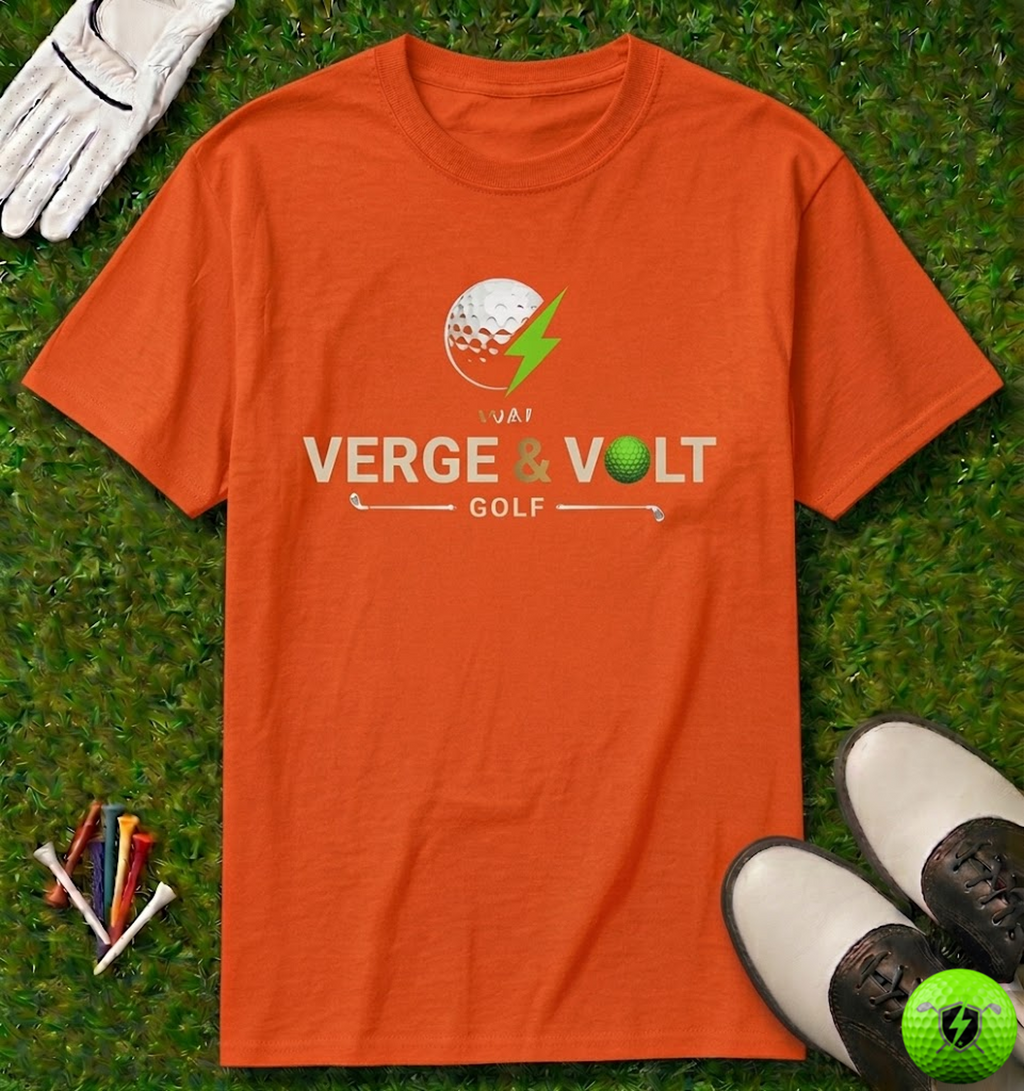 Charge the Green V & V Golf Clubs T-Shirt