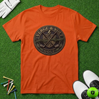 Verge & Volt Golf Bronze Disc T-Shirt