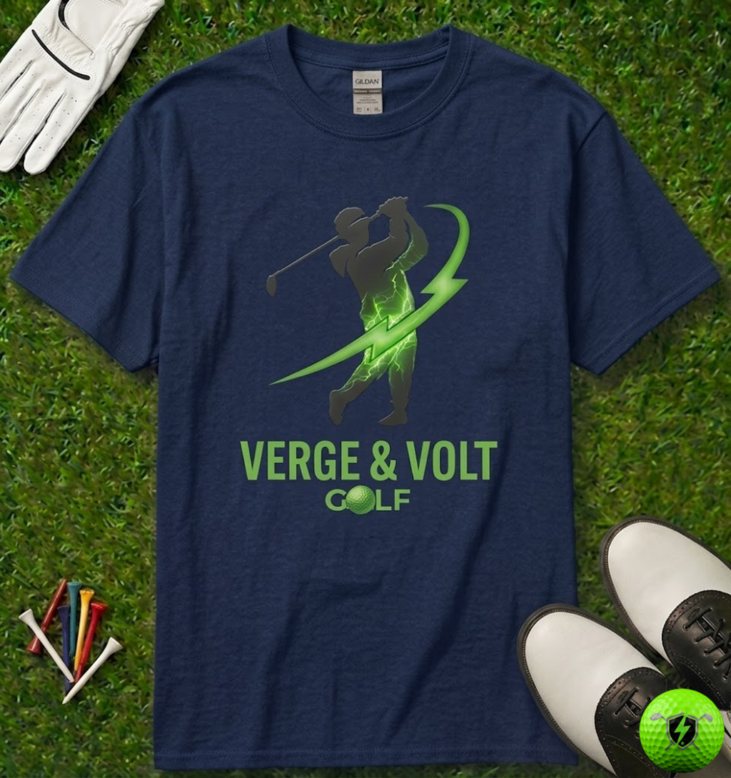 Verge & Volt Golf Swing T-Shirt