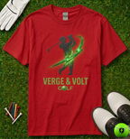 Verge & Volt Golf Swing T-Shirt