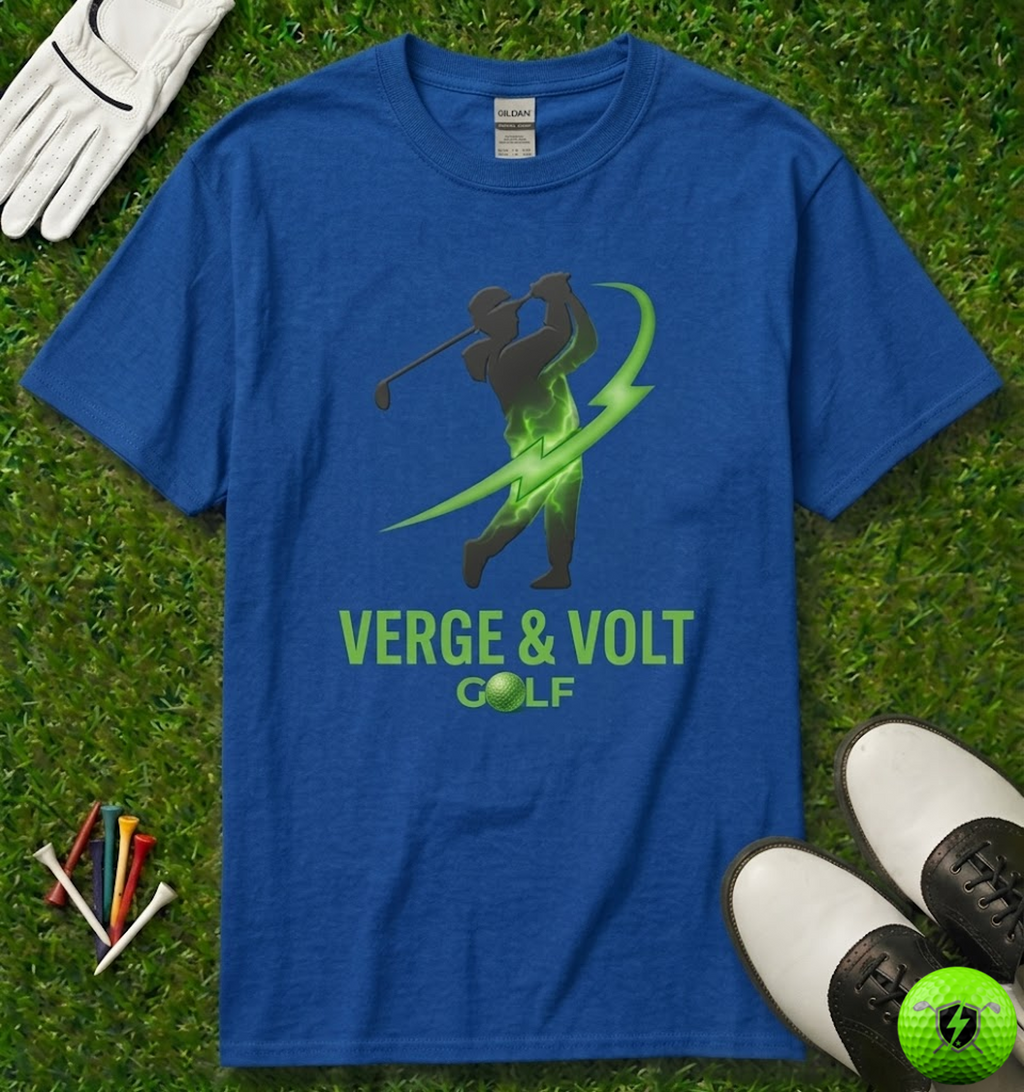 Verge & Volt Golf Swing T-Shirt