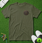 Verge & Volt Golf Small Bronze Disc T-Shirt