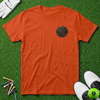 Verge & Volt Golf Small Bronze Disc T-Shirt
